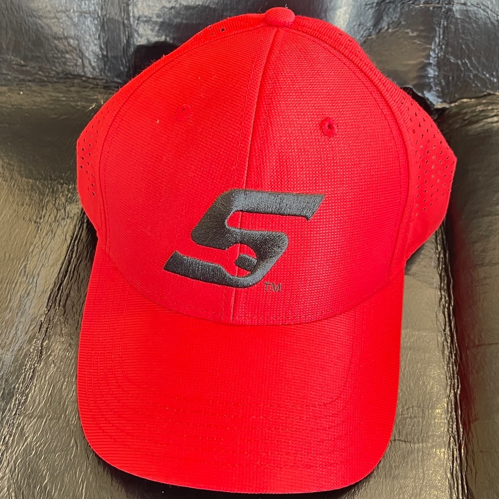 Snap-On Tools Trucker Mesh Snapback Cap Hat Red & Black